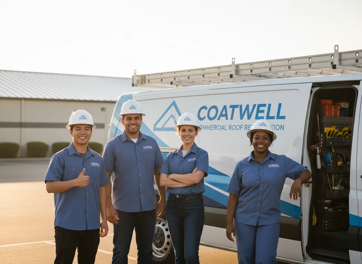 Commercial roof coating company in Cleo Springs, OK